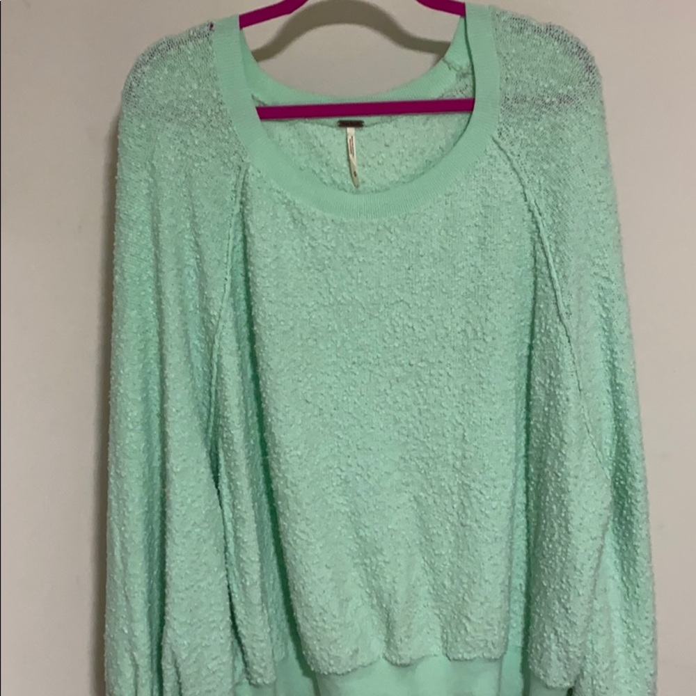 Oversized Free People top